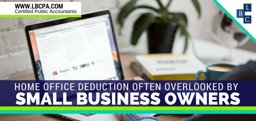 Home Office Deduction Often Overlooked by Small Business Owners
