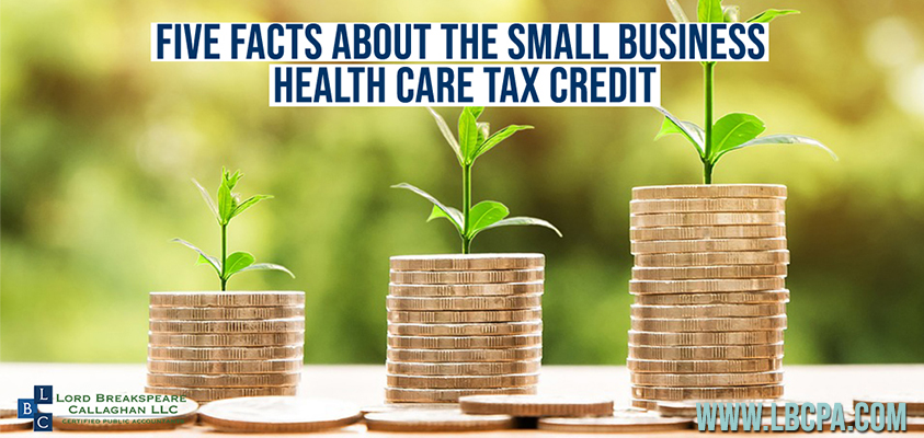 five facts about small business healt care tax credit