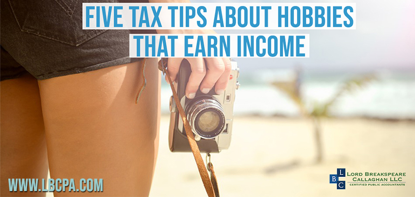 five tax tips about hobbies that earn income