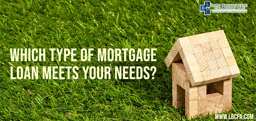 Which type of mortage loan meets your needs