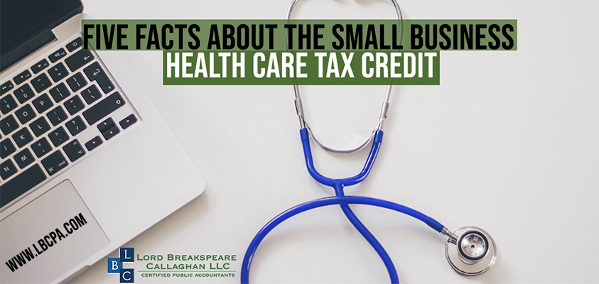 facts five about the small business health care tax credit