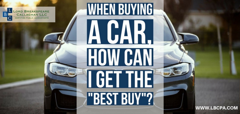 When buying a car, how can I get the 