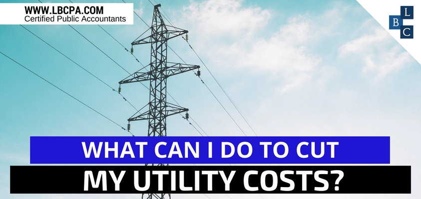 What can I do to cut my utility costs?