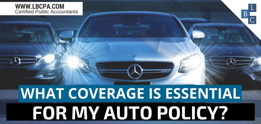 What coverage is essential for my auto policy?