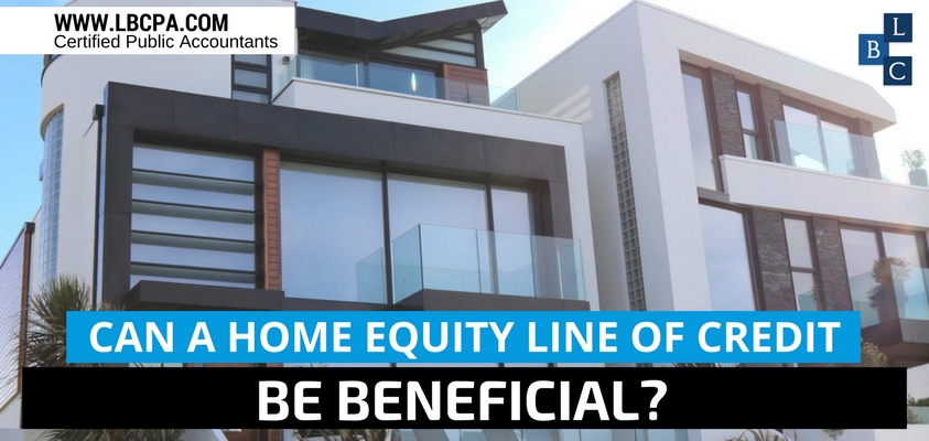 Can a home equity line of credit be benefiicial?