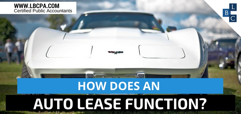 How does an auto lease function?