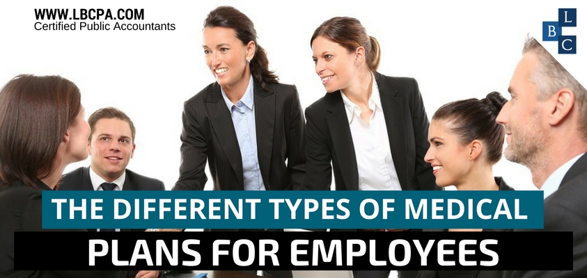 The different types of medical plans for employees