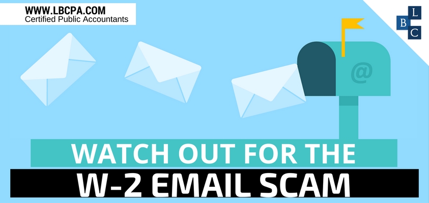 Watch Out for the W-2 Email Scam