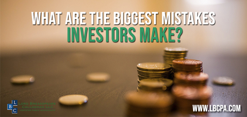 what are the biggest mistakes investors make