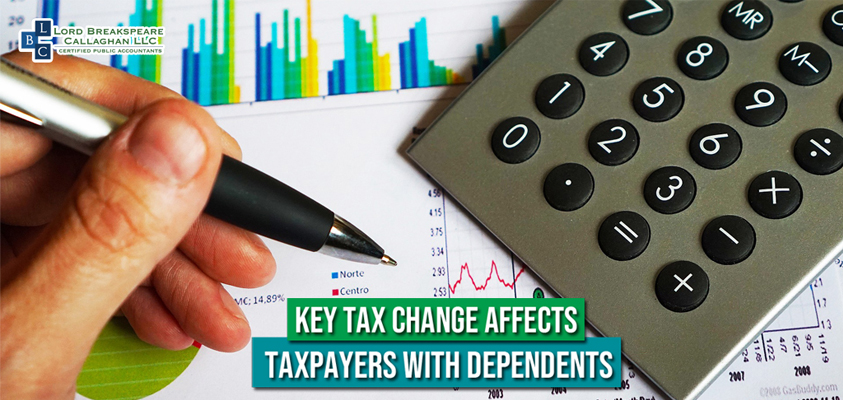key tax change affects taxpayers with dependents
